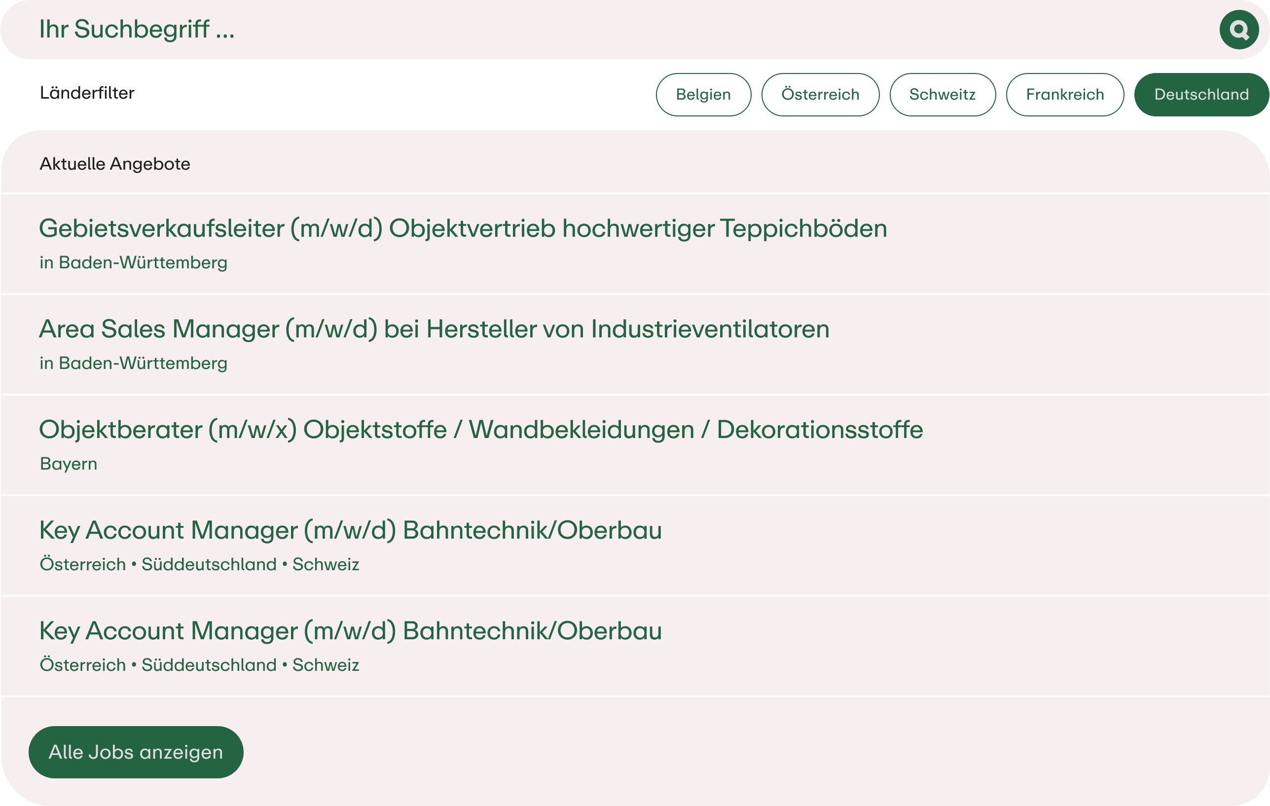Job Listing