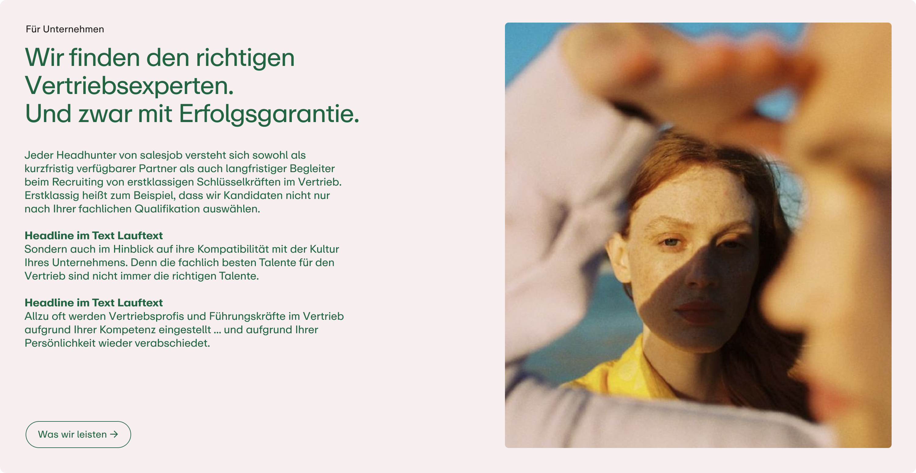 Text-Bild CTA